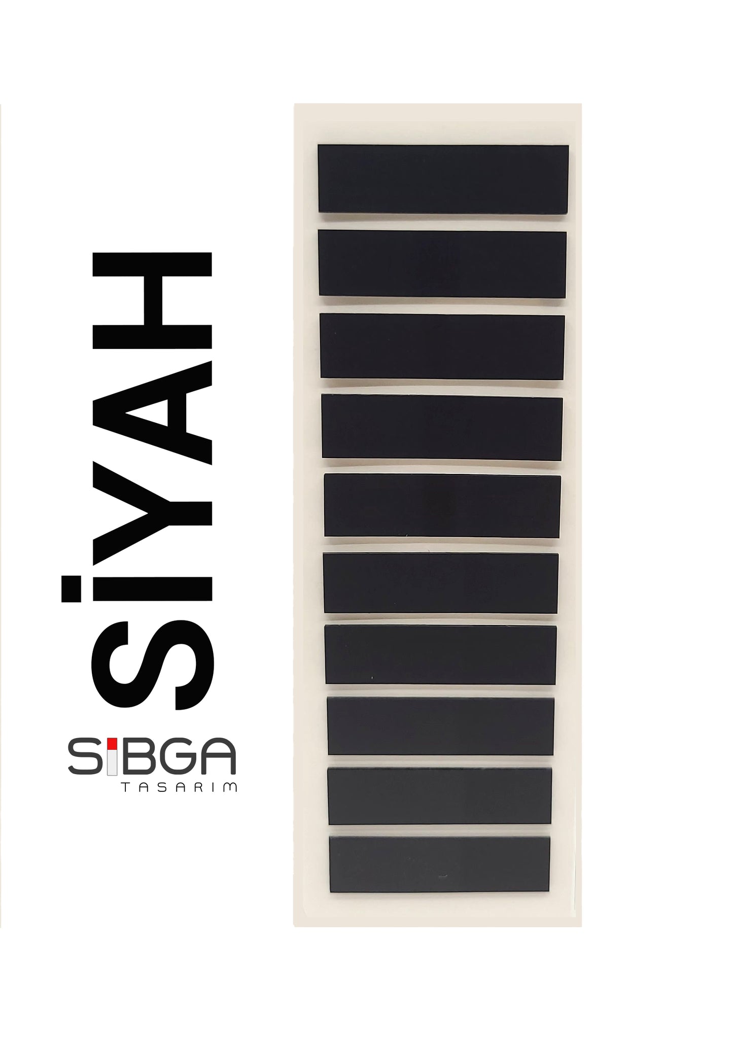 Siyah Şeffaf Plastik Postit Kitap Ayracı Ayraç Sticker 200 Yaprak